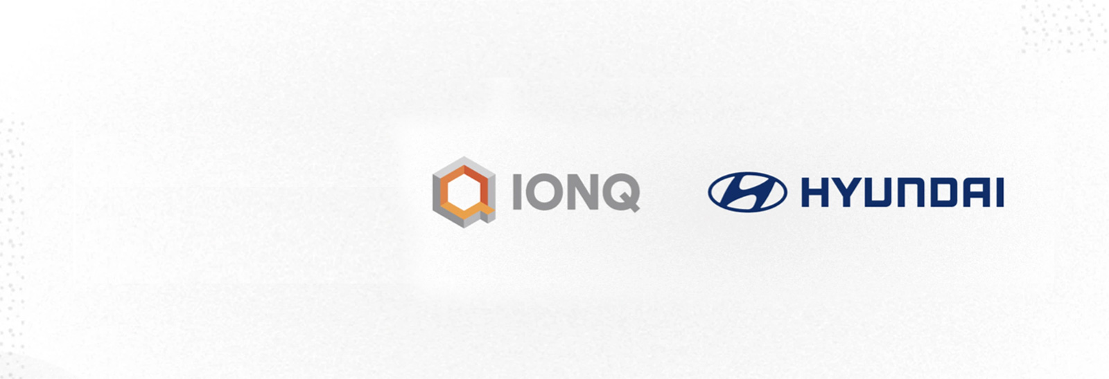 Logo de Hyundai y IONQ