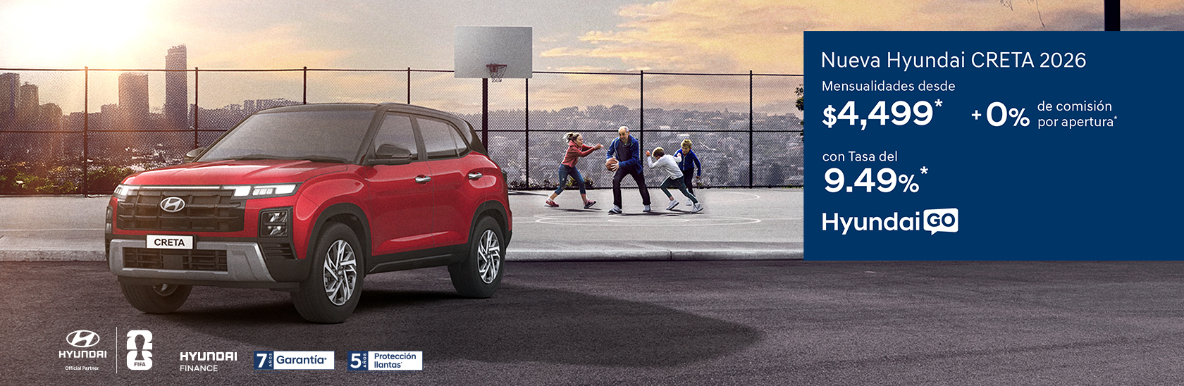 Creta 2026 promoción julio hyundai go