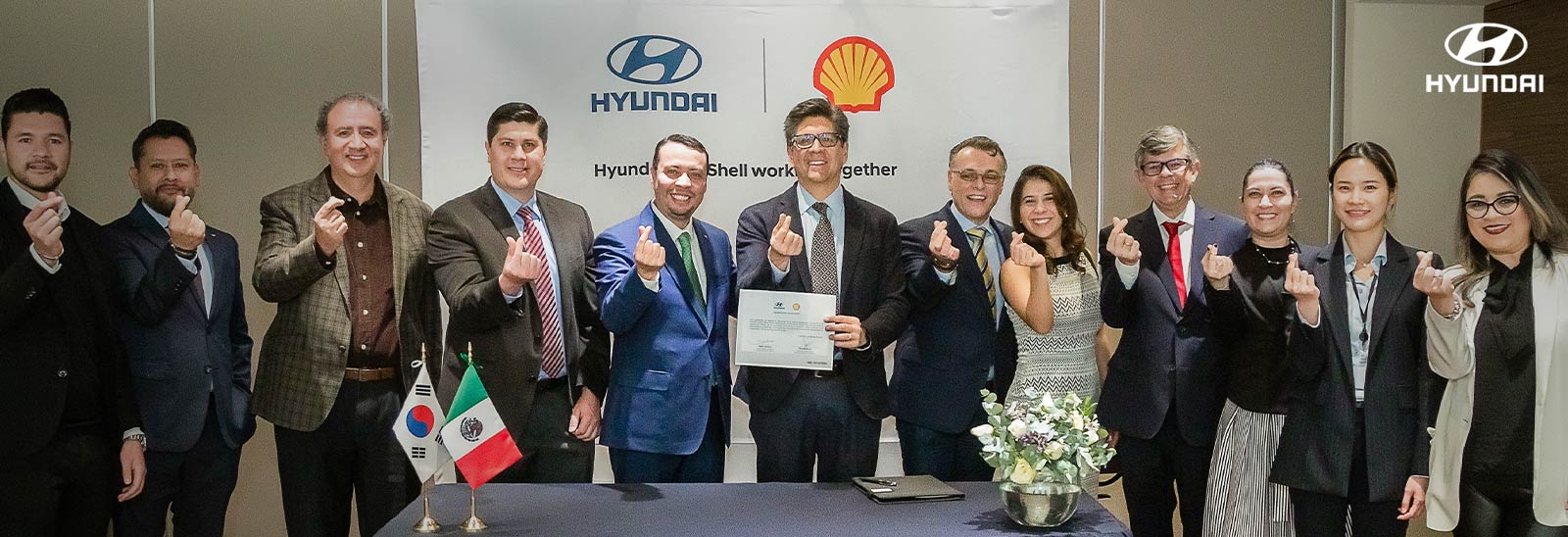 Hyundai Motor México y Shell aliados en la industria automotriz firma
