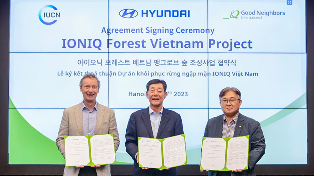 Hyundai Motor anunció una asociación de tres años con la Unión Internacional para la Conservación de la Naturaleza (UICN) y Good Neighbors International (GNI)