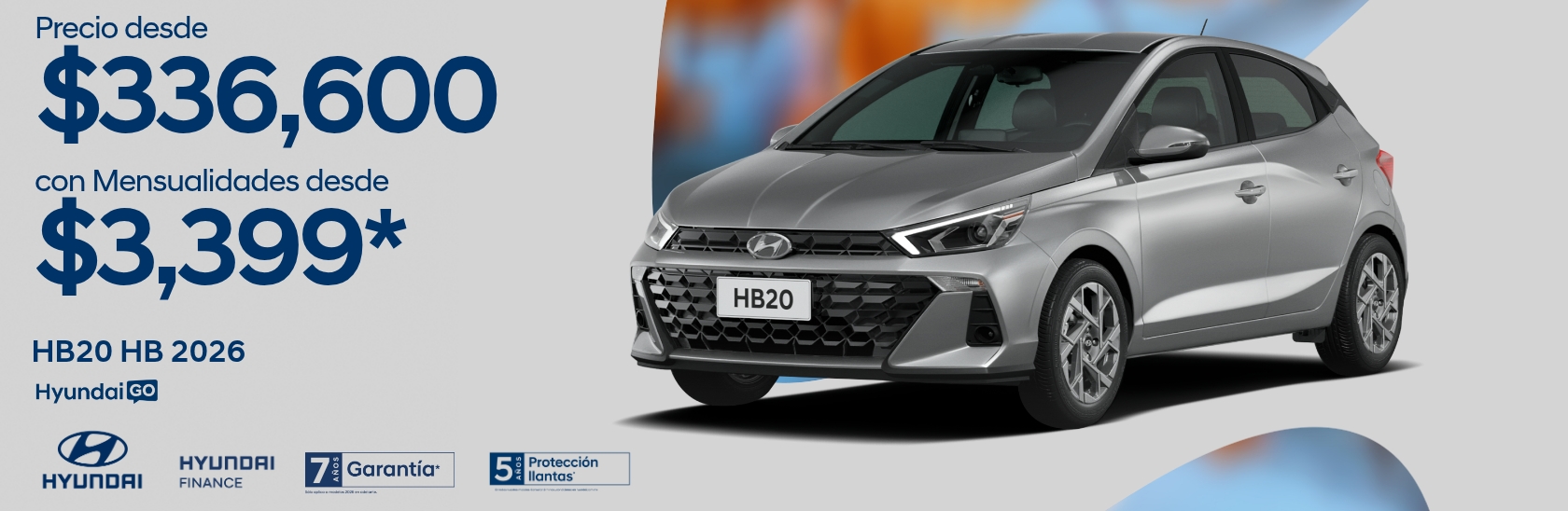 Oferta HB20 HB Hyundai Go agosto 2026