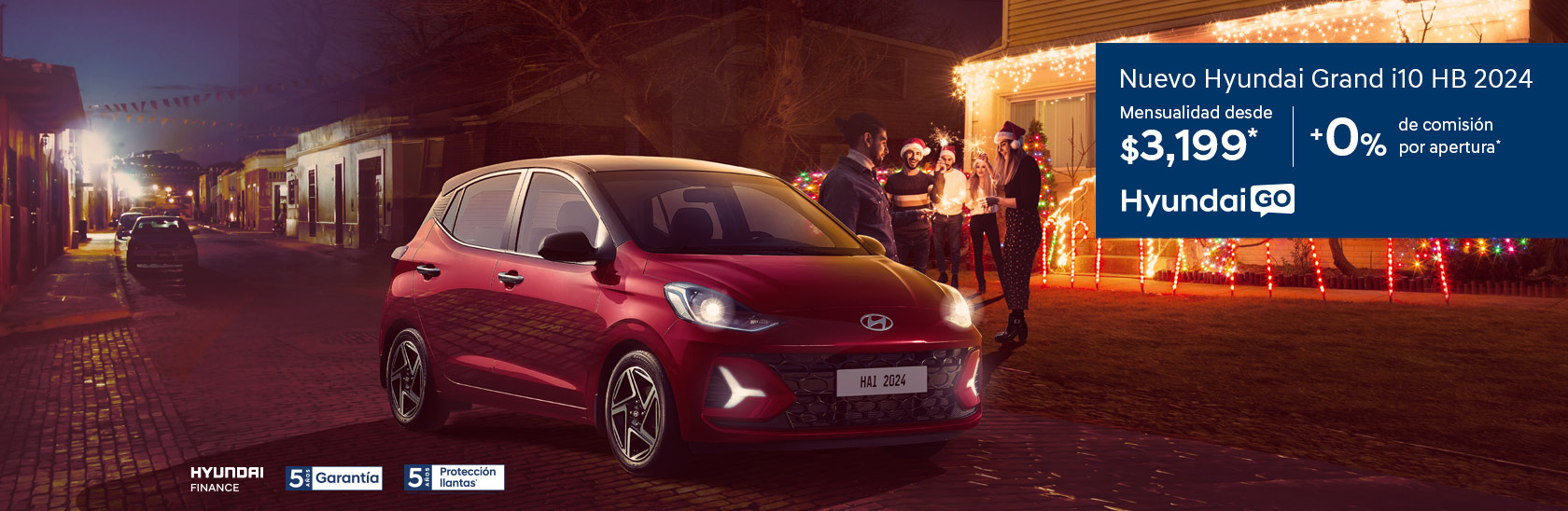Promoción Grand i10 HB Hyundai Go Diciembre 2023