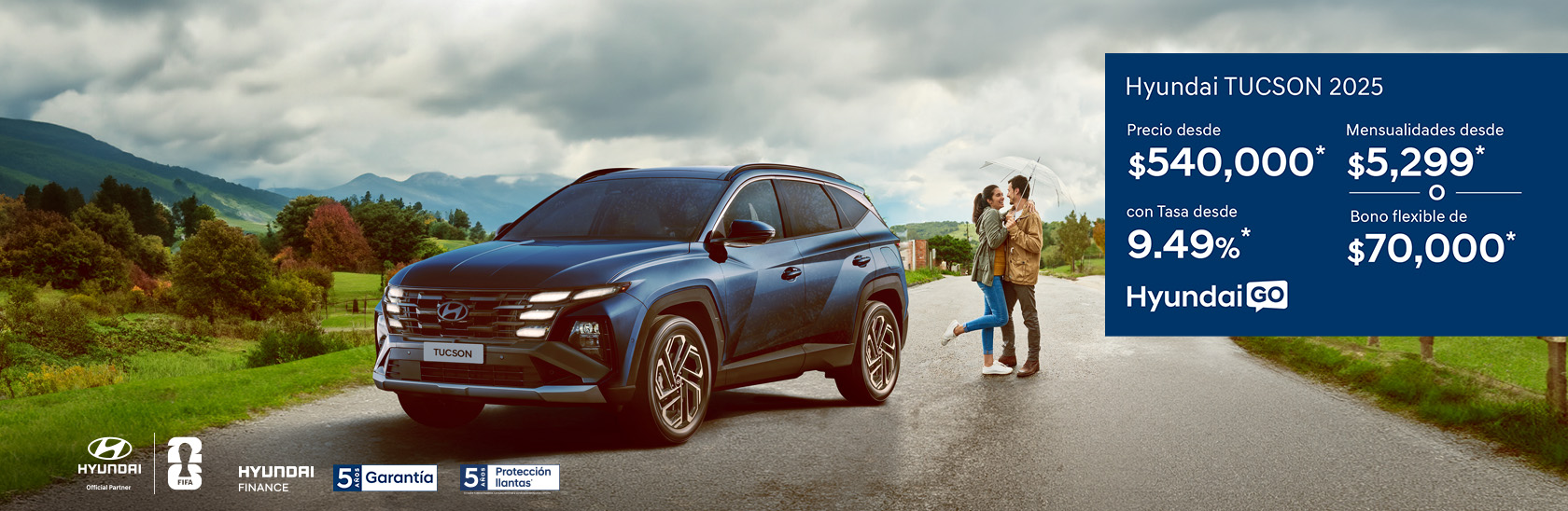 Promoción Tucson 2025 Hyundai Go octubre