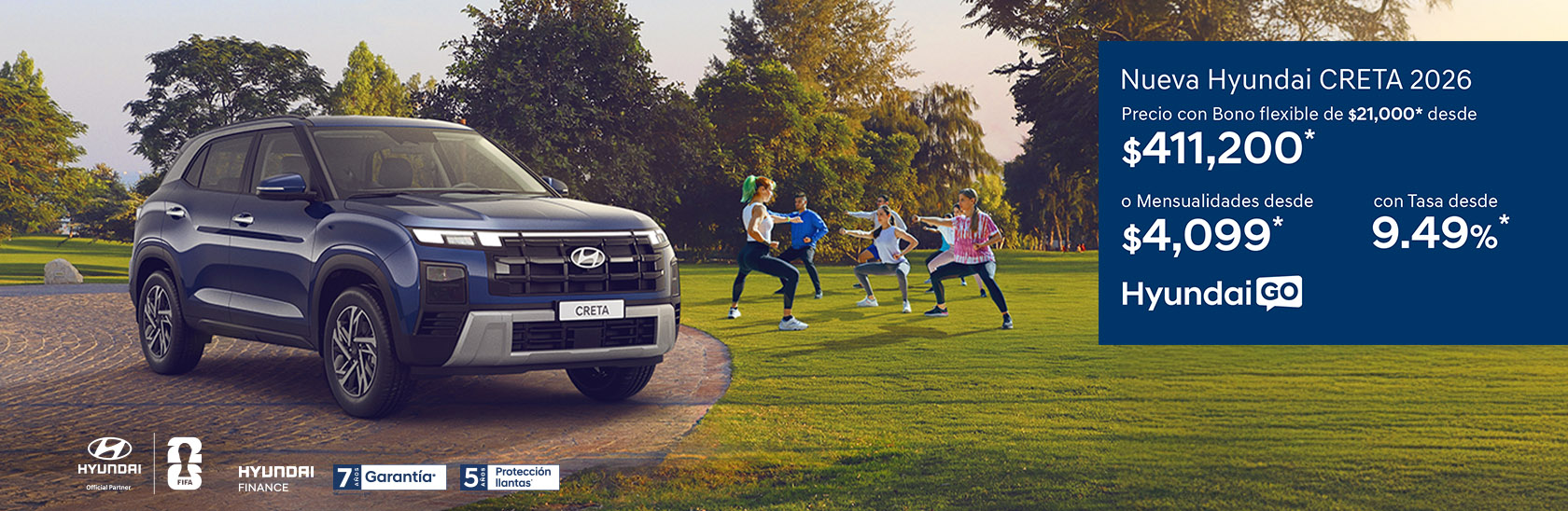 Creta 2026 promoción agosto hyundai go