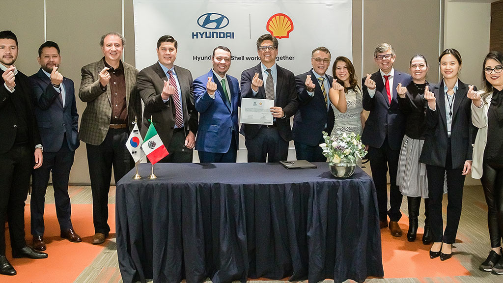 Firma acuerdo Shell y Hyundai México