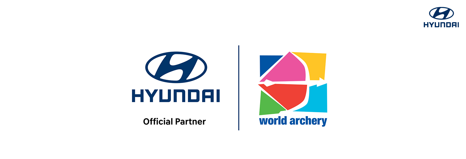 Logo de Hyundai y World Archery