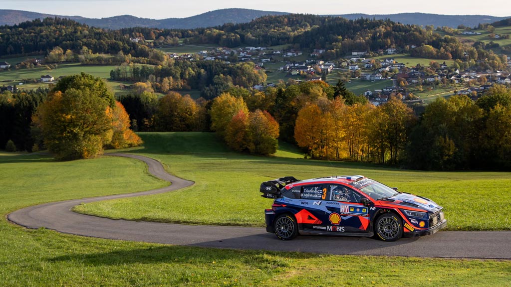 Hyundai Motor Sport participando en Rally Europa Central