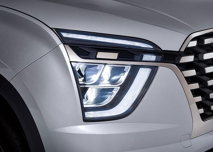 Faros delanteros en Hyundai Creta Grand