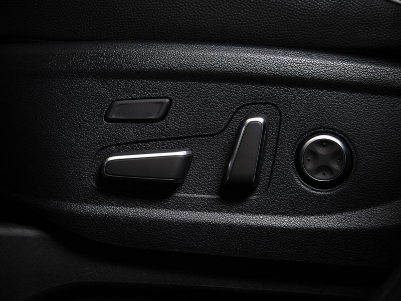 Posiciones para ajuste eléctrico de asiento del conductor en Hyundai Palisade