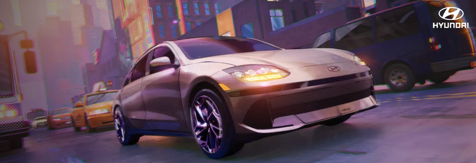 EV Prophecy Concept de Hyundai Motor en película animada de Spider-Man