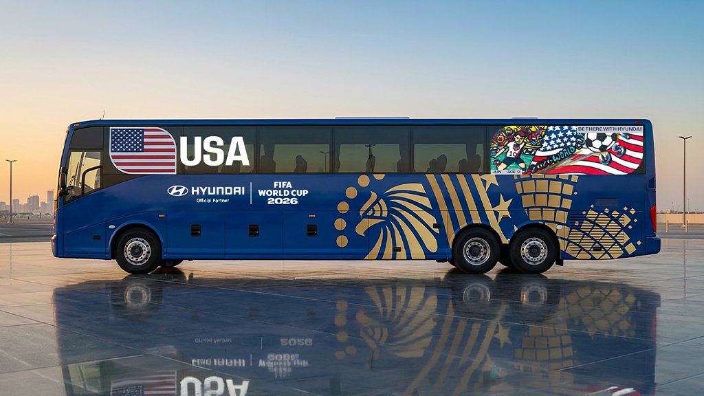 Hyundai Motor Autobuses oficiales de las selecciones