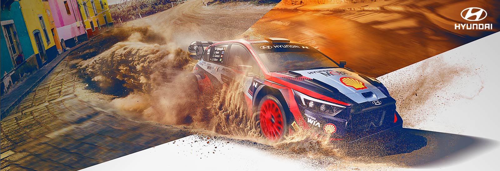 Portada con auto WRC