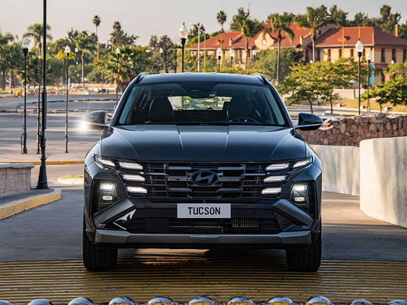 Parrilla con carácter Tucson Híbrida 2026