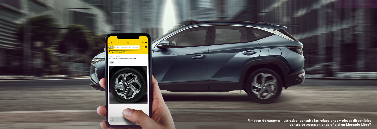 Tienda de refacciones Hyundai en Mercado Libre