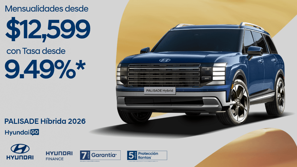 Oferta Comercial Palisade Híbrida 2026 agosto