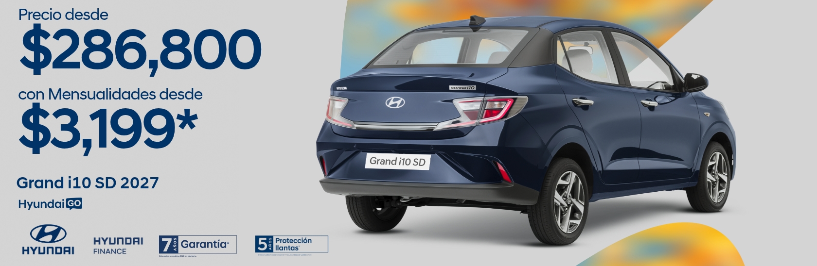 Promoción Grand I10 SD con Hyundai Go agosto 2026