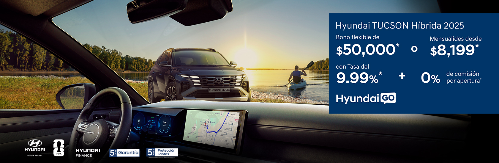 Promoción Tucson Híbrida 2025 Hyundai Go julio