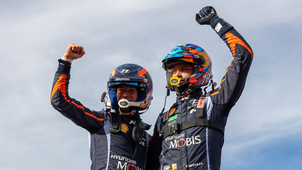 Thierry Neuville y Martijn Wydaeghe ganan el Rally de Europa Central 