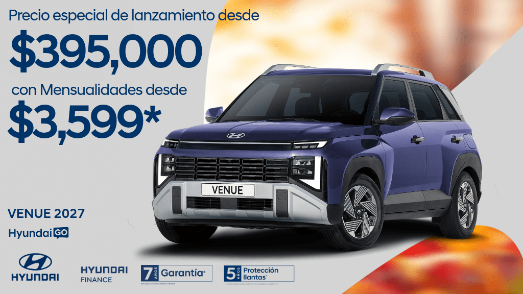 Hyundai Venue 2027 Octubre