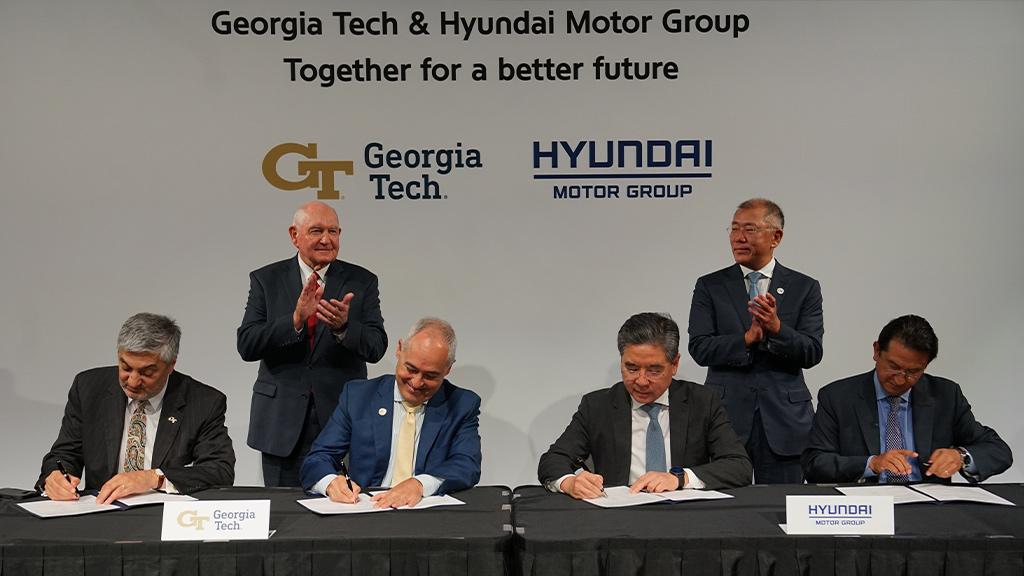 Hyundai Motor, Georgia Tech, Industria Automotriz, Firma Proyecto Sustentable, Desarrollo de la fuerza laboral