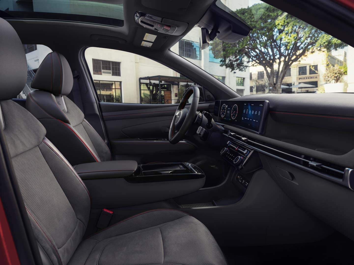 Interiores Hyundai Tucson Híbrida N Line 2026