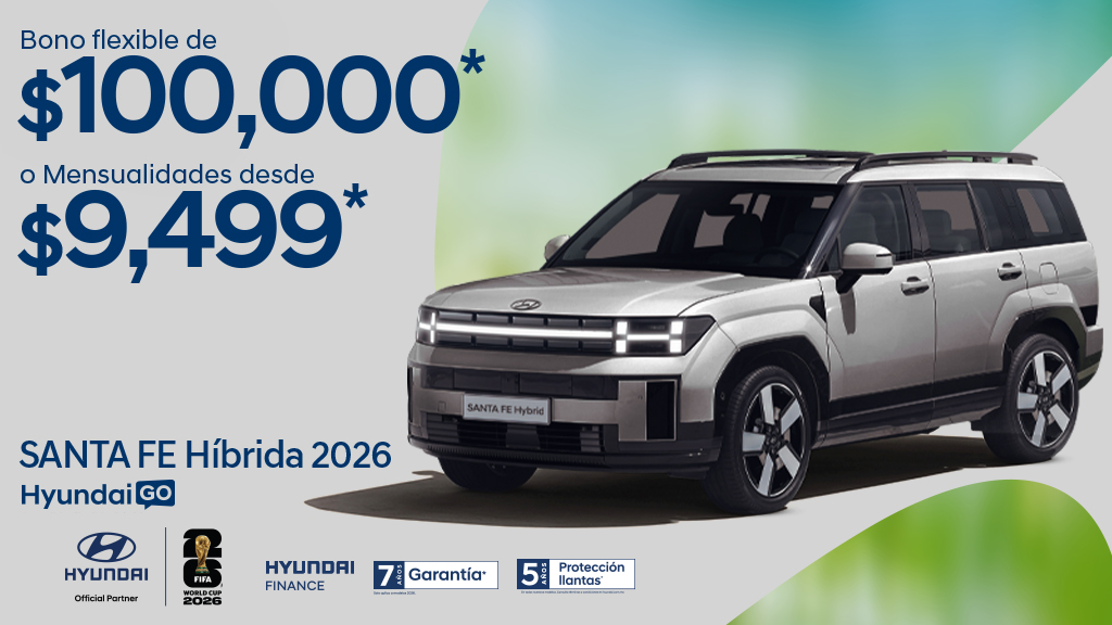 Hyundai Go santa fe hibrida 2026 mayo