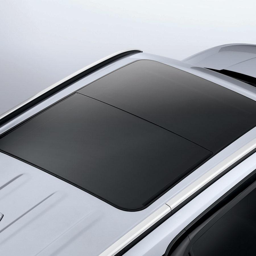 Techo panorámico de una Hyundai Creta Grand color plata