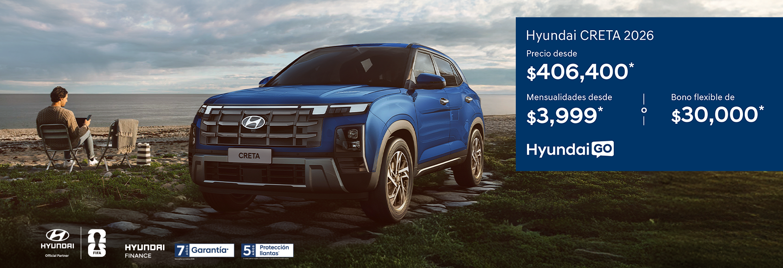 Creta 2026 promoción enero 2026  hyundai go