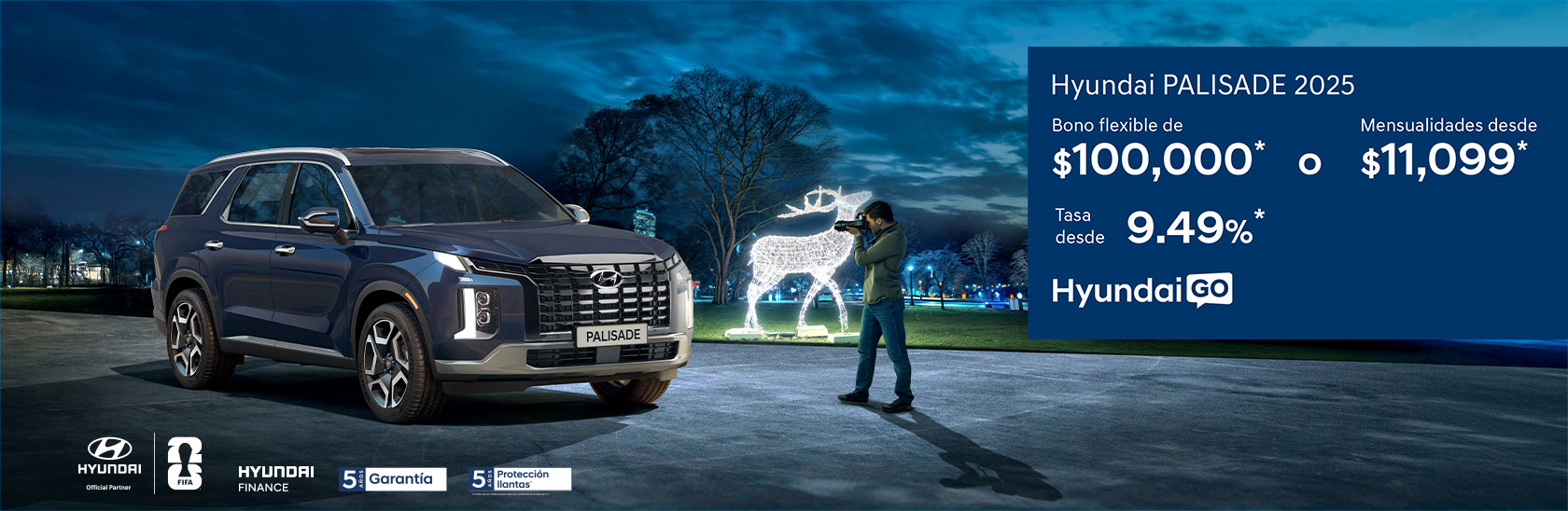 Promoción Hyundai Go Palisade diciembre 2025