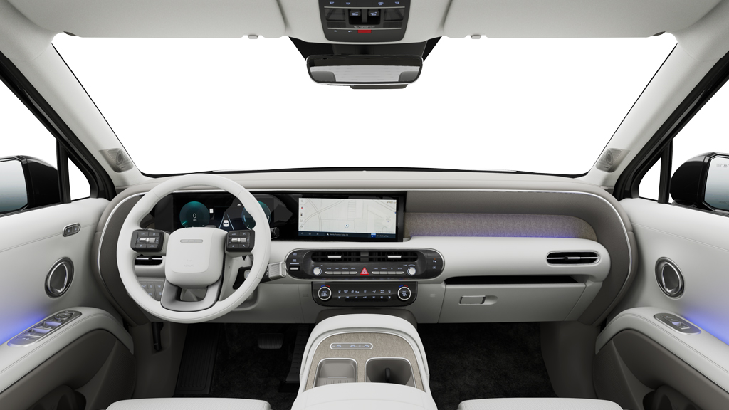 Tablero digital y sistema E-Shift por botón de la Palisade Híbrida 2026