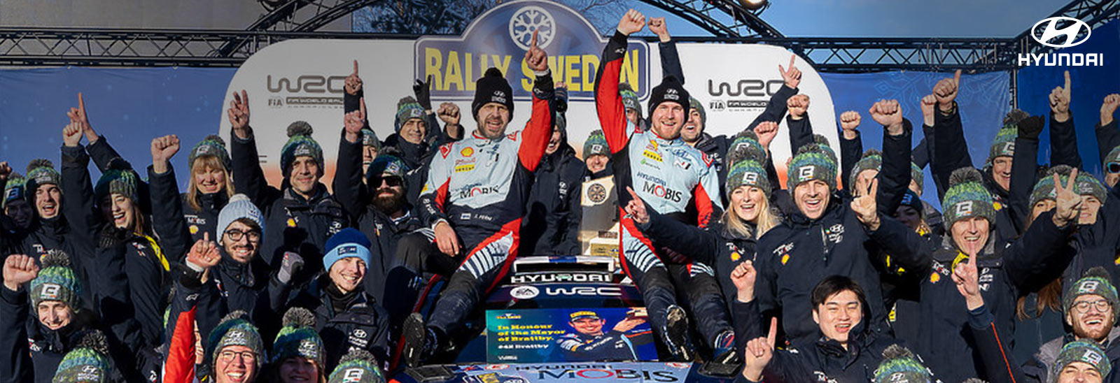 Dulce éxito sueco en el WRC de Hyundai