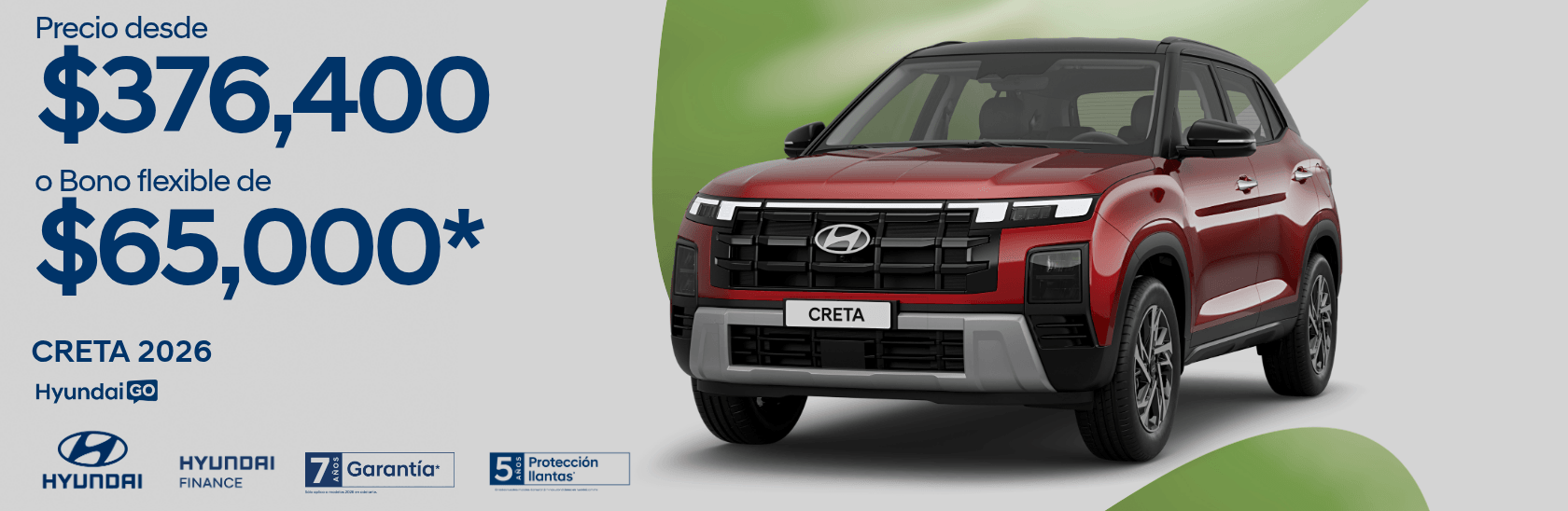 Creta 2026 promoción agosto 2026  hyundai go