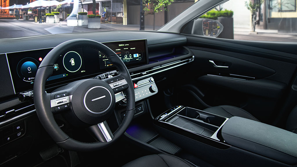 Pantalla de instrumentos de 12.3” LCD Tucson Híbrida