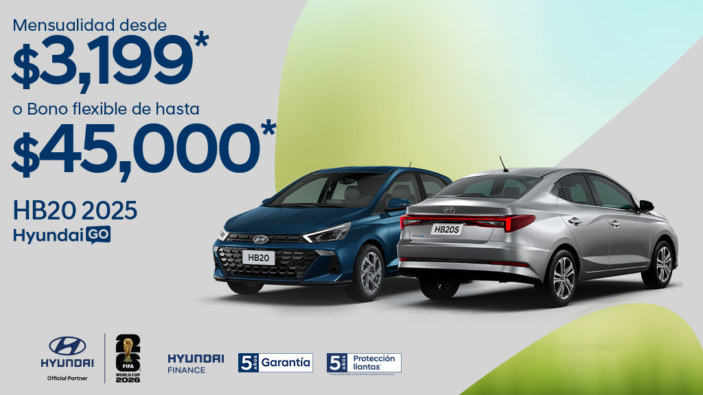 Promoción de Hyundai Go HB20 2025