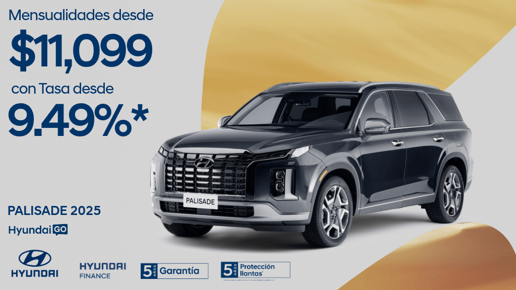 Hyundai Go PALISADE 2025 agosto