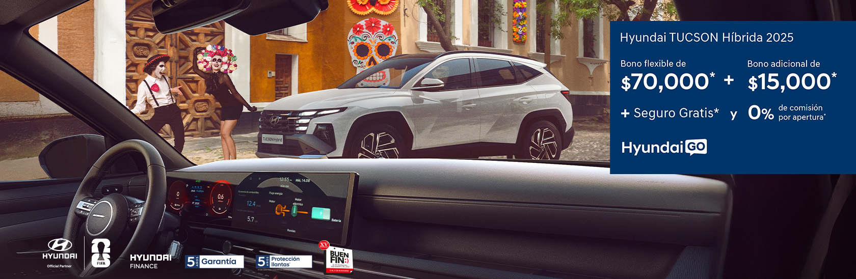 Promoción Tucson Híbrida 2025 Hyundai Go noviembre
