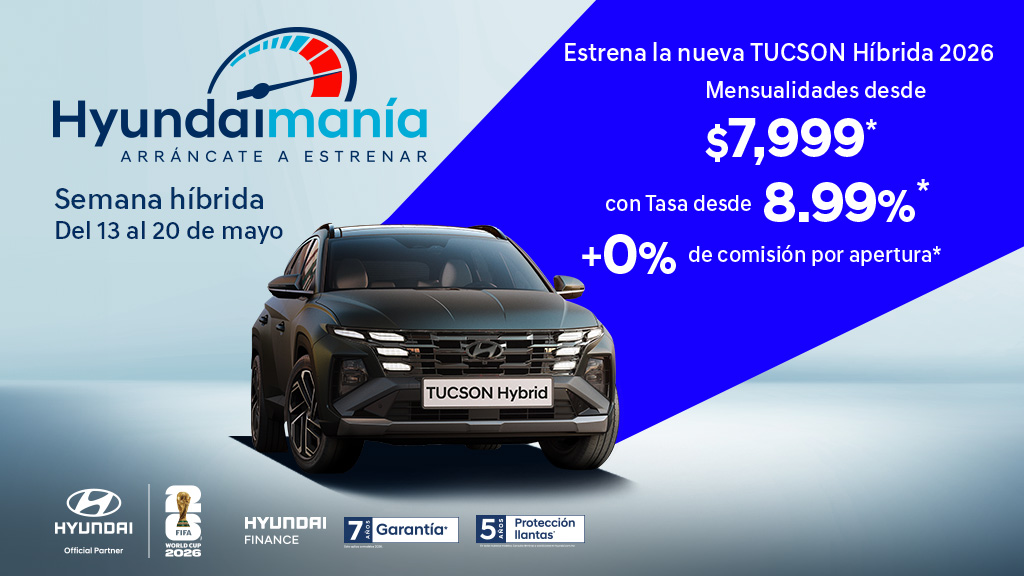 Tucson Hibrída Hyundaimania mayo