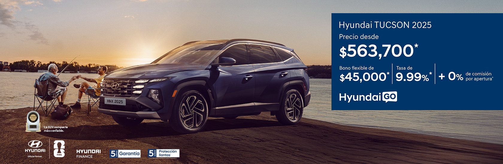 Promoción Tucson 2025 Hyundai Go junio