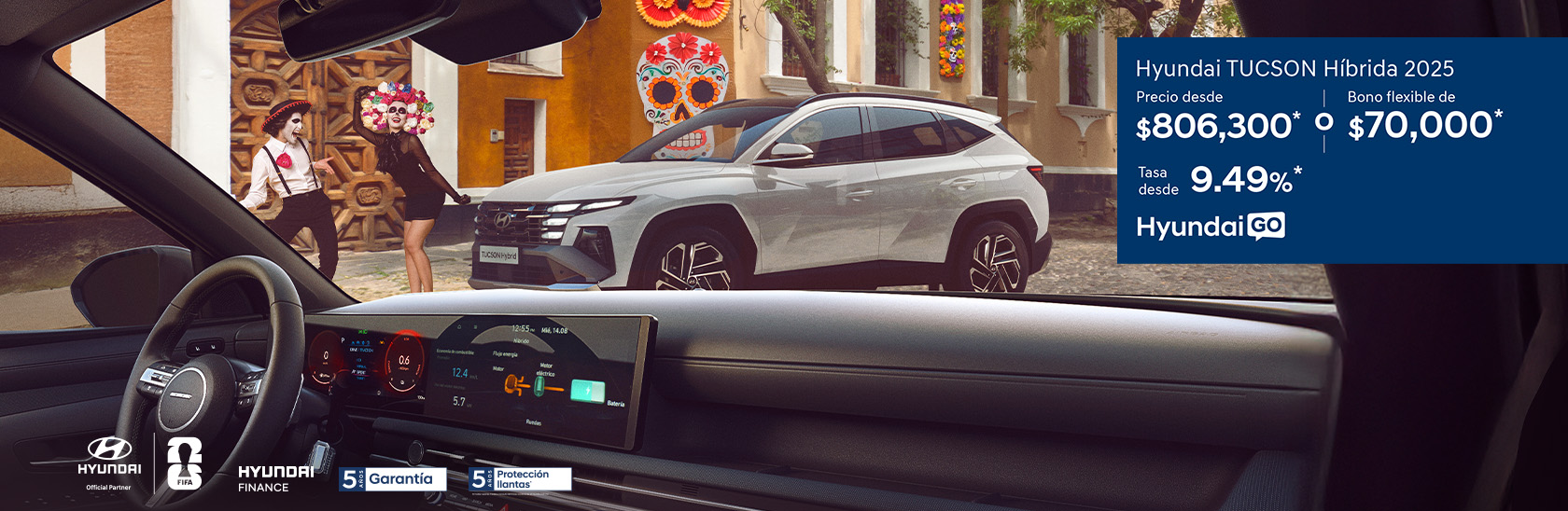 Promoción Tucson Híbrida 2025 Hyundai Go noviembre