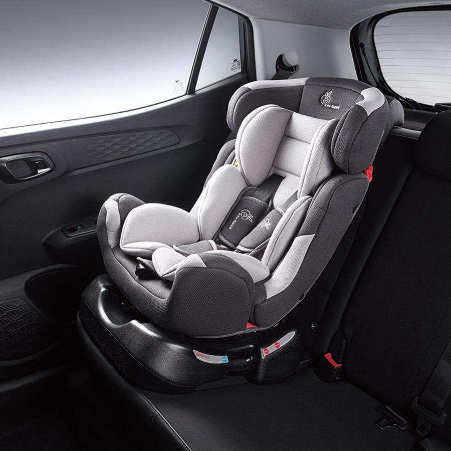 Silla infantil montada en asiento de Hyundai Grand i10