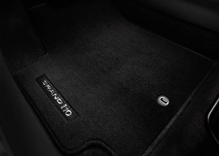 Tapete de alfombra color negro para Hyundai Grand i10