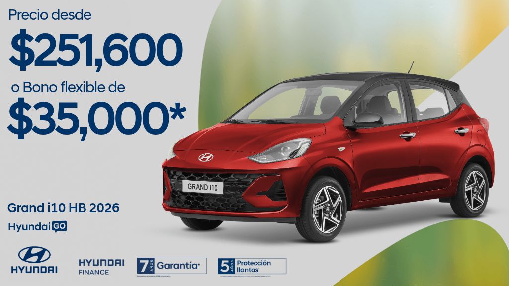 Hyundai GRAND i10 HB 2026 julio
