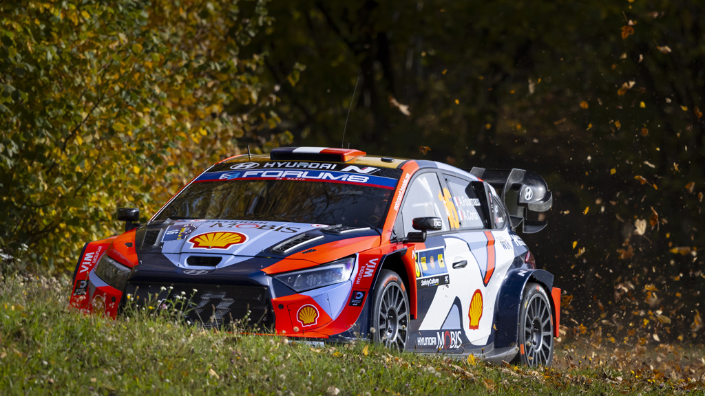 Hyundai Motorsport logra nuevo podio en el WRC 2025