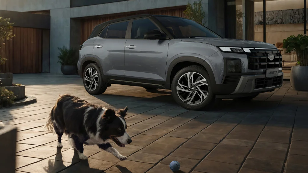 Auto pet friendly: viaja con tu mascota en una Hyundai Creta 2026