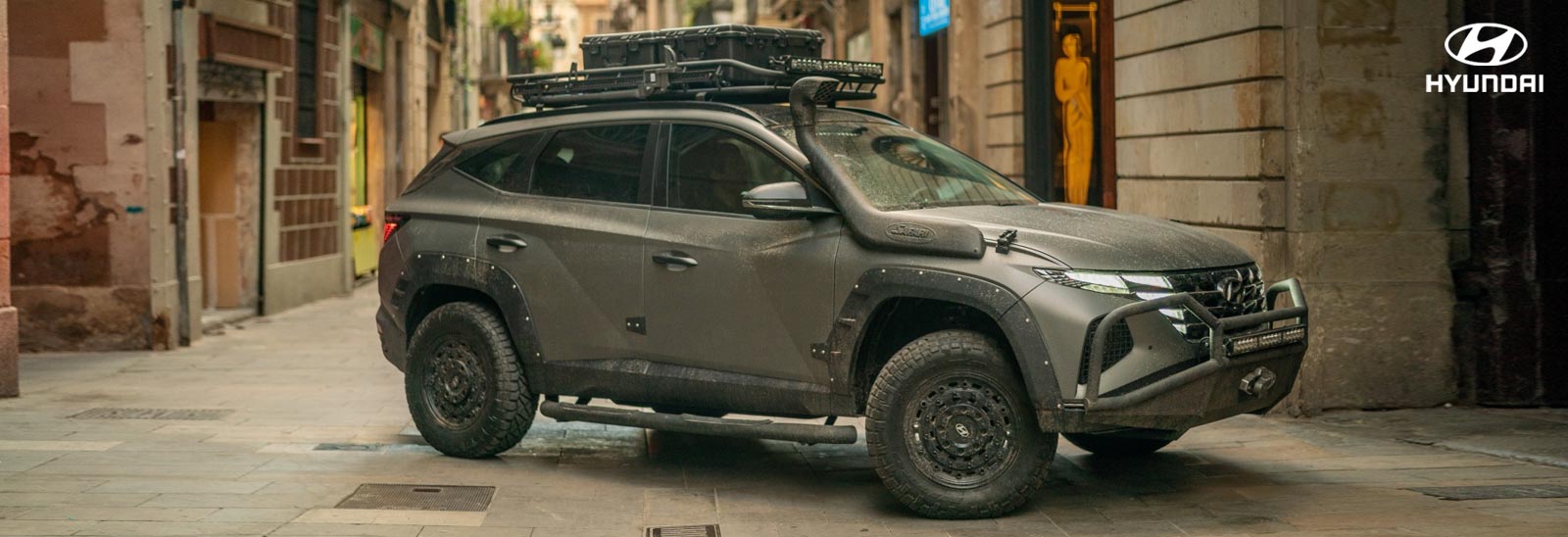 Hyundai Tucson 'Beast' en la película 'Uncharted'