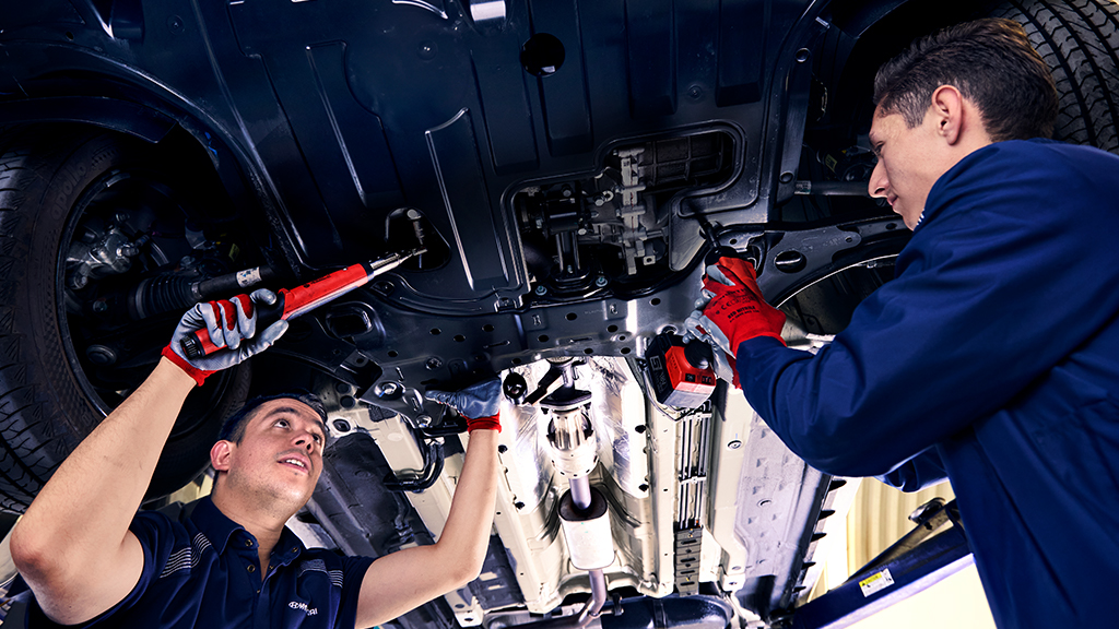 Modelo GRAND I10s en servicio de postventa