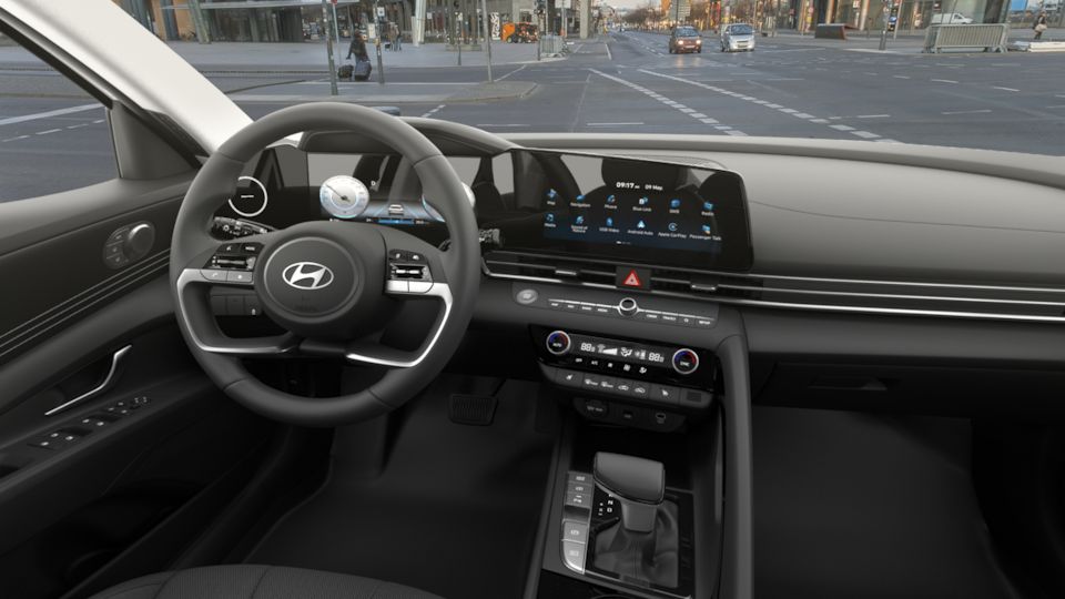 Elantra GLS Premium Híbrido negro
